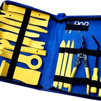 Blue-Point by Snap-on Interior Panel Stripping and Door Panel Tool Kit (19 pieces) - Maintenance Tools for Domestic and Foreign Cars - Wheel Tools Kit BLPDTPS19AP